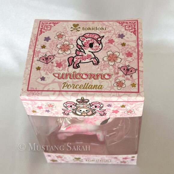 Tokidoki Porcellana Keychain Bag Charm Exclusive Pink Figure Rare Unicorn New - Picture 5 of 6